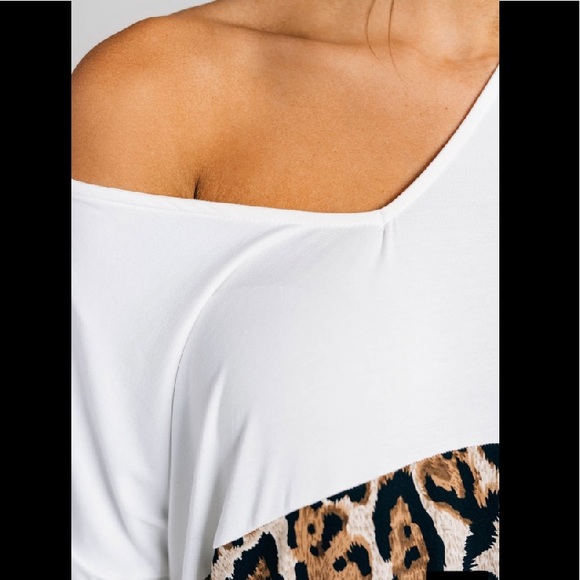 Leopard Print Color Block Maxi Dress - Picture 5 of 12